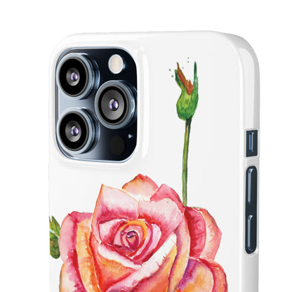 Fragrant Garden Rose iPhone & Samsung Snap Cases