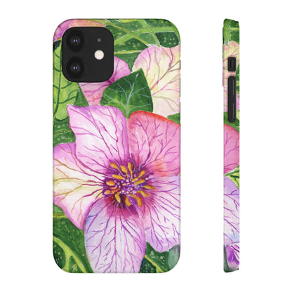 Magic Flowers iPhone & Samsung Snap Cases