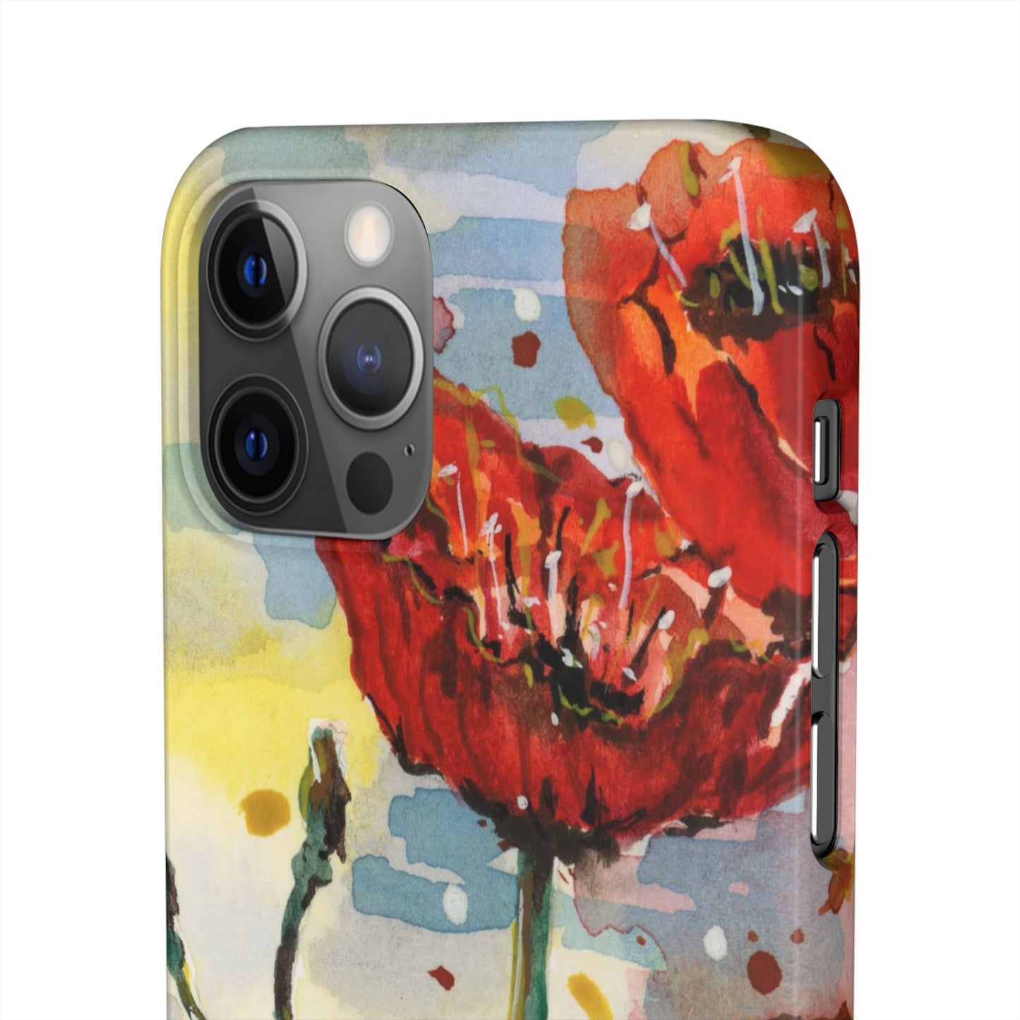 Poppy Love iPhone & Samsung Snap Cases