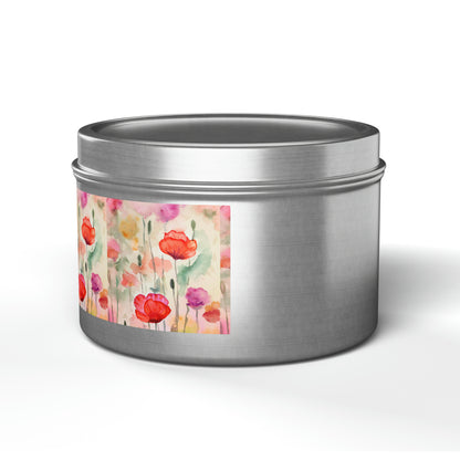 Wild Flowers Handmade Art Candles