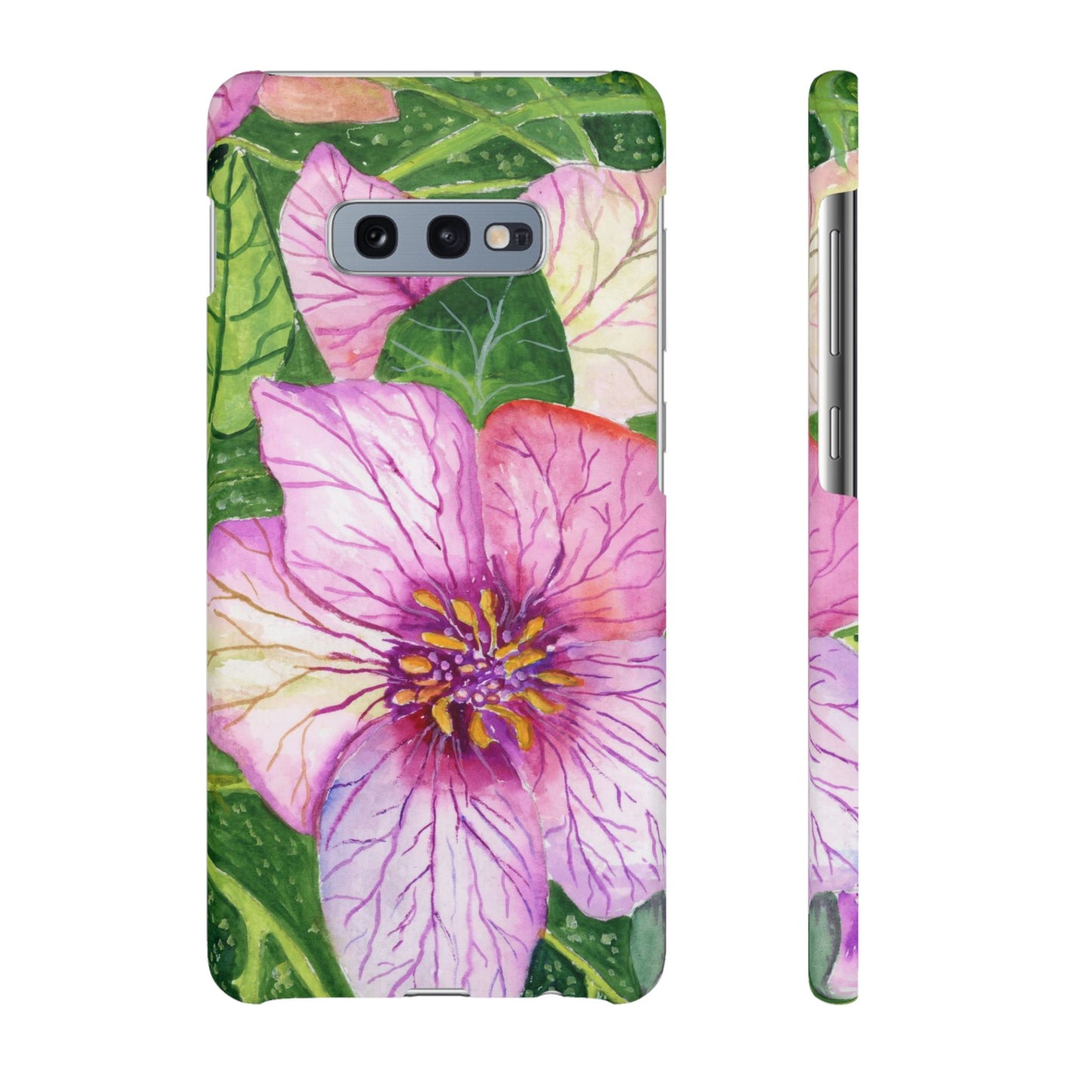 Magic Flowers iPhone & Samsung Snap Cases