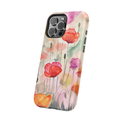 Winter Flowers MagSafe® Impact Cases (iPhone 16 and others)