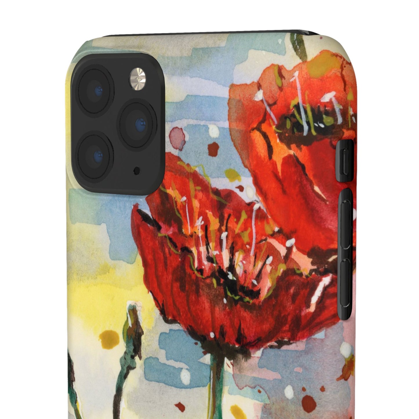 Poppy Love iPhone & Samsung Snap Cases