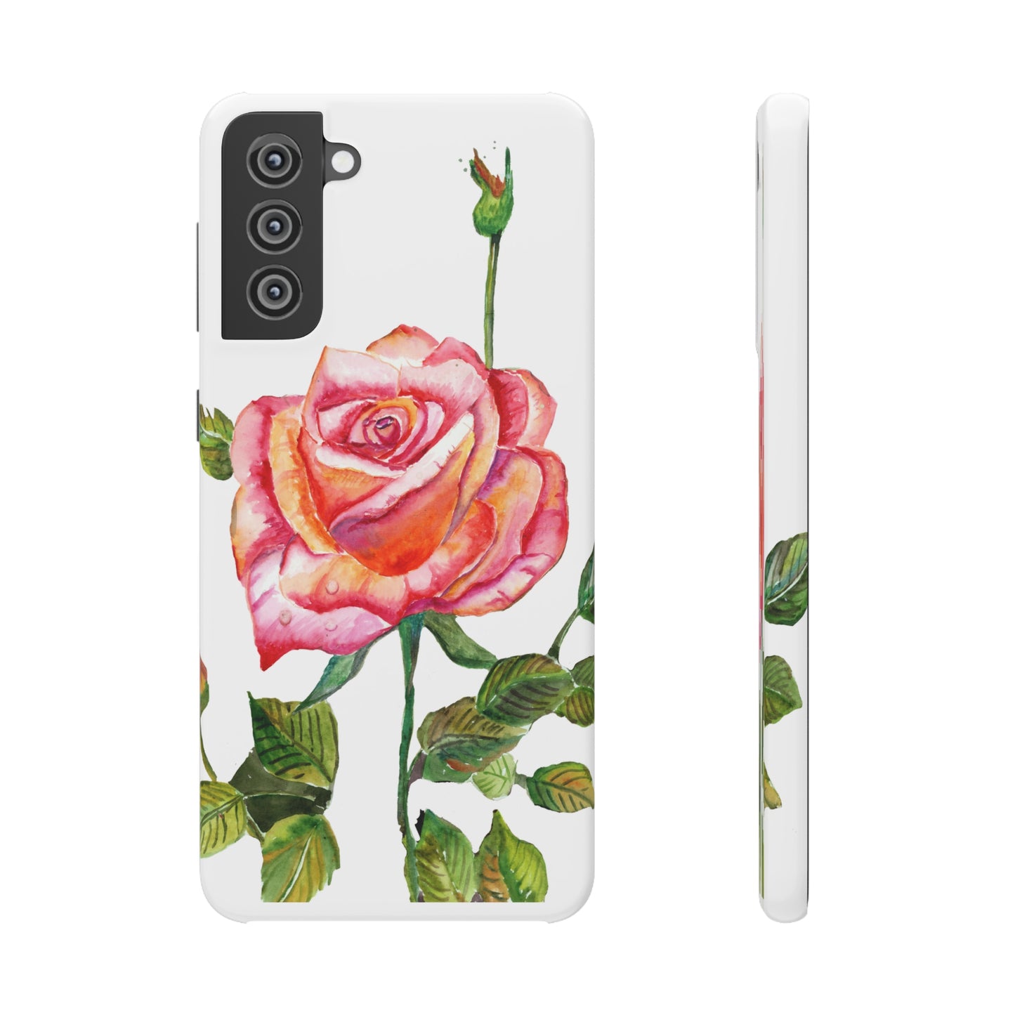 Fragrant Garden Rose iPhone & Samsung Snap Cases