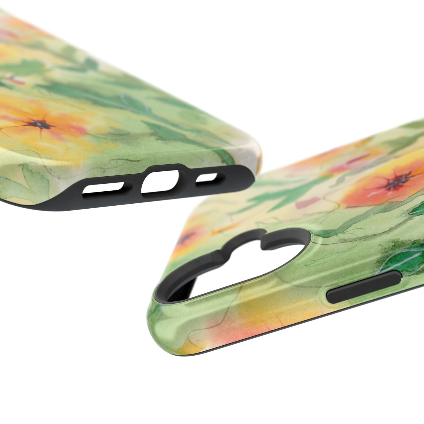 Sunset Flowers MagSafe® Impact Cases (iPhone 16 and others)