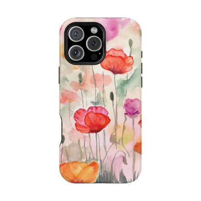 Winter Flowers MagSafe® Impact Cases (iPhone 16 and others)