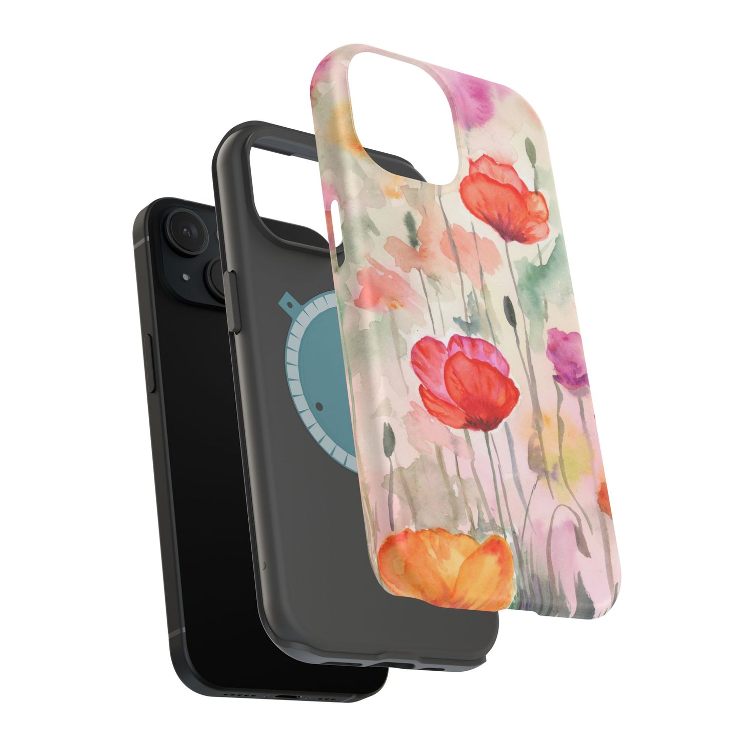 Winter Flowers MagSafe® Impact Cases (iPhone 16 and others)