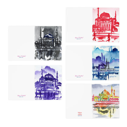Istanbul Delight Greeting Cards - 5-Design Set