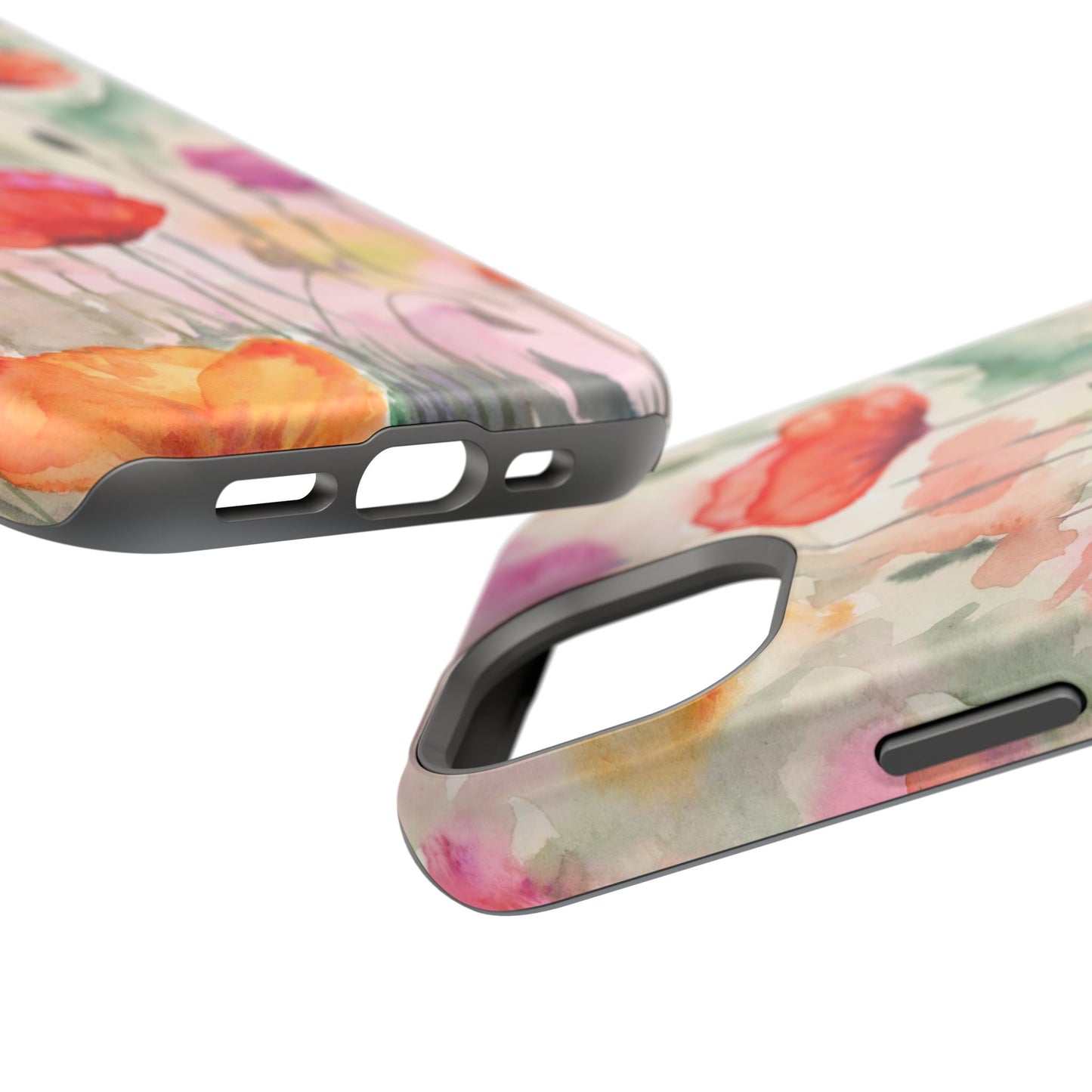 Winter Flowers MagSafe® Impact Cases (iPhone 16 and others)