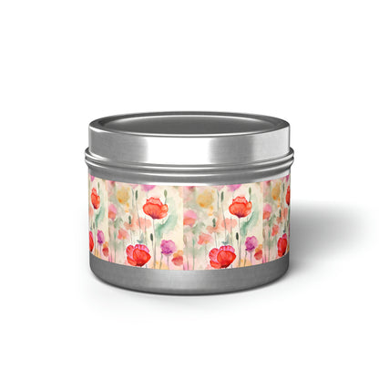 Wild Flowers Handmade Art Candles