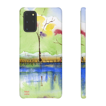 Tidal Flowers iPhone & Samsung Snap Cases