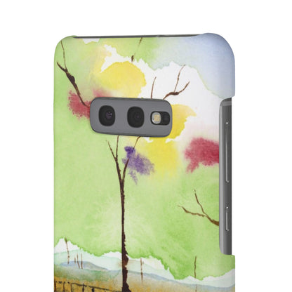 Tidal Flowers iPhone & Samsung Snap Cases