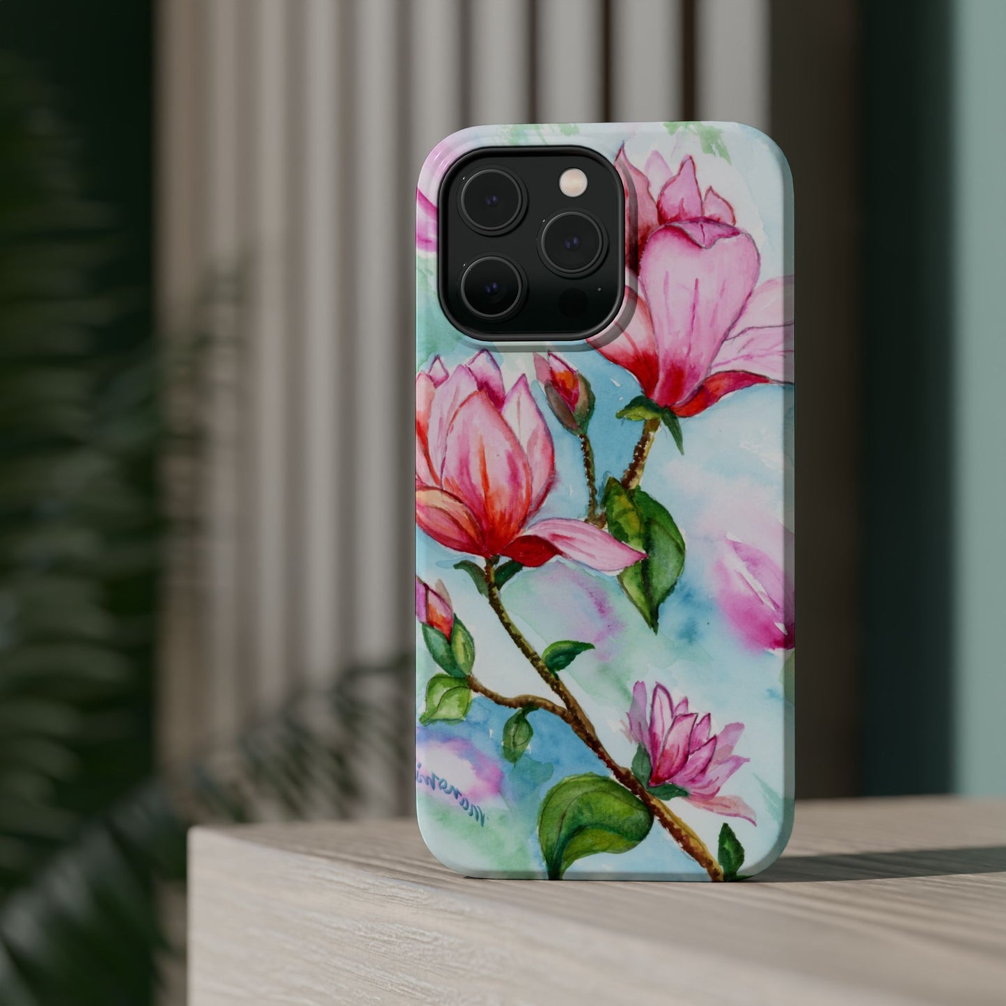 MagSafe® Allura Magnolia Impact Cases (iPhone 17 and others)