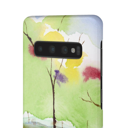 Tidal Flowers iPhone & Samsung Snap Cases