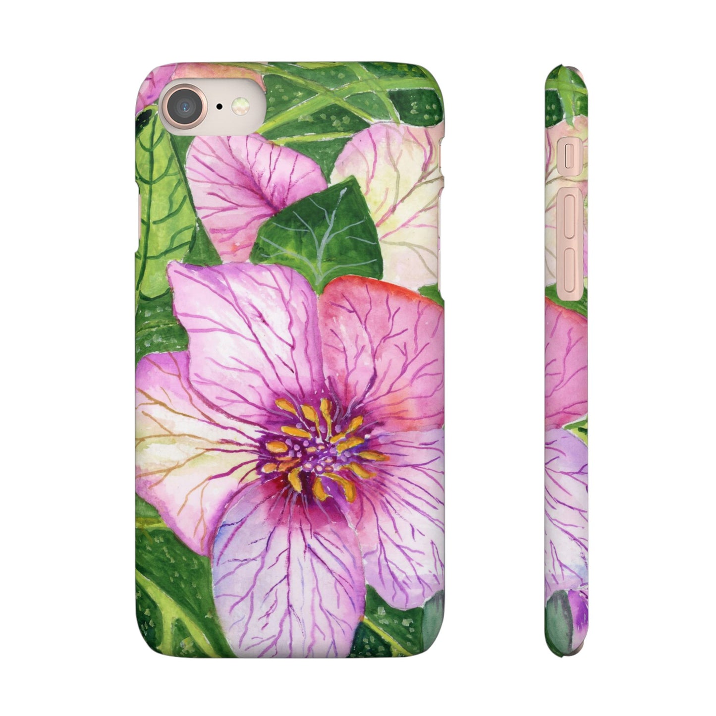 Magic Flowers iPhone & Samsung Snap Cases