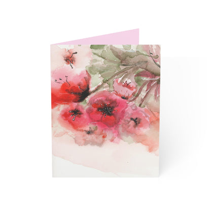 Evening Flowers All Occassion Greeting Cards