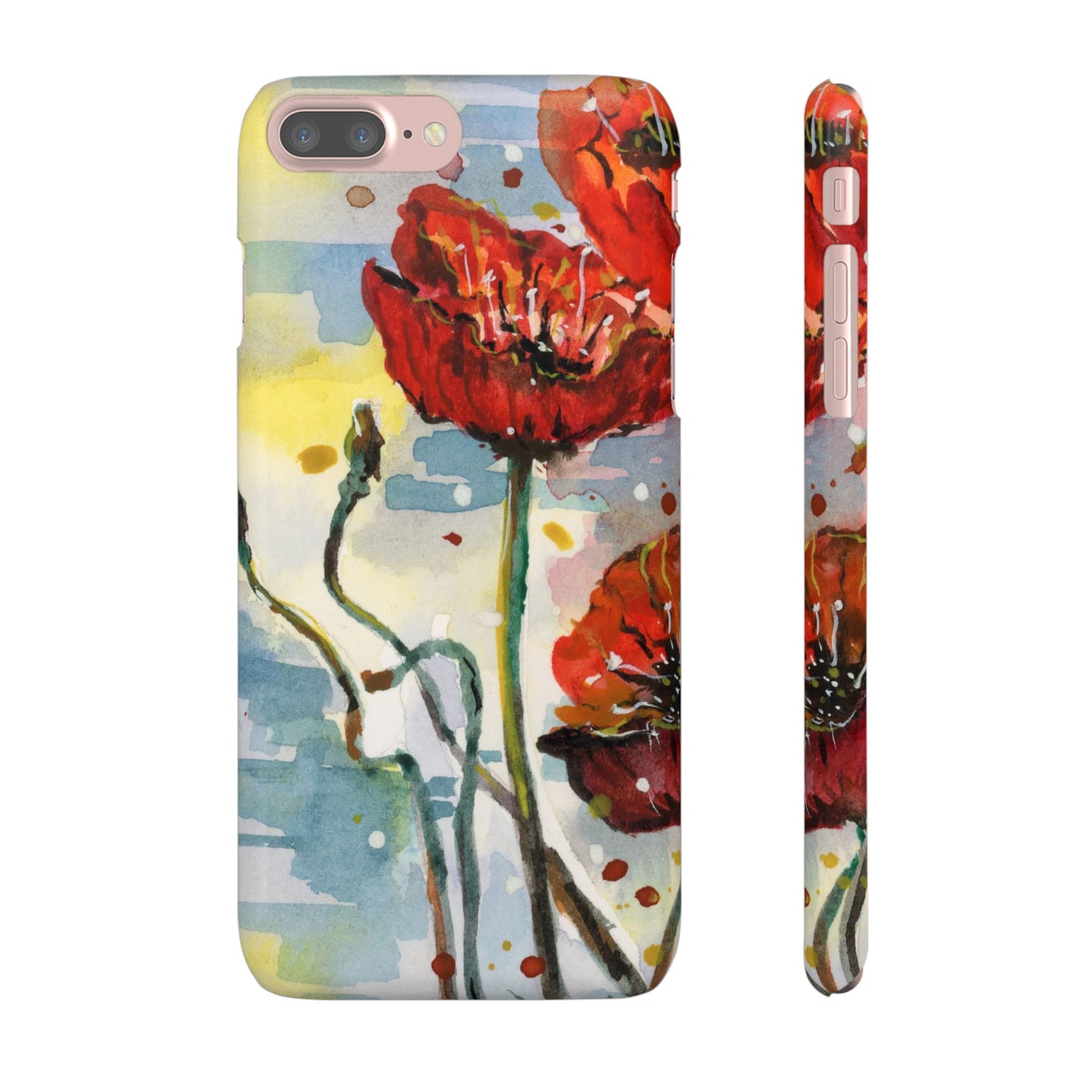 Poppy Love iPhone & Samsung Snap Cases