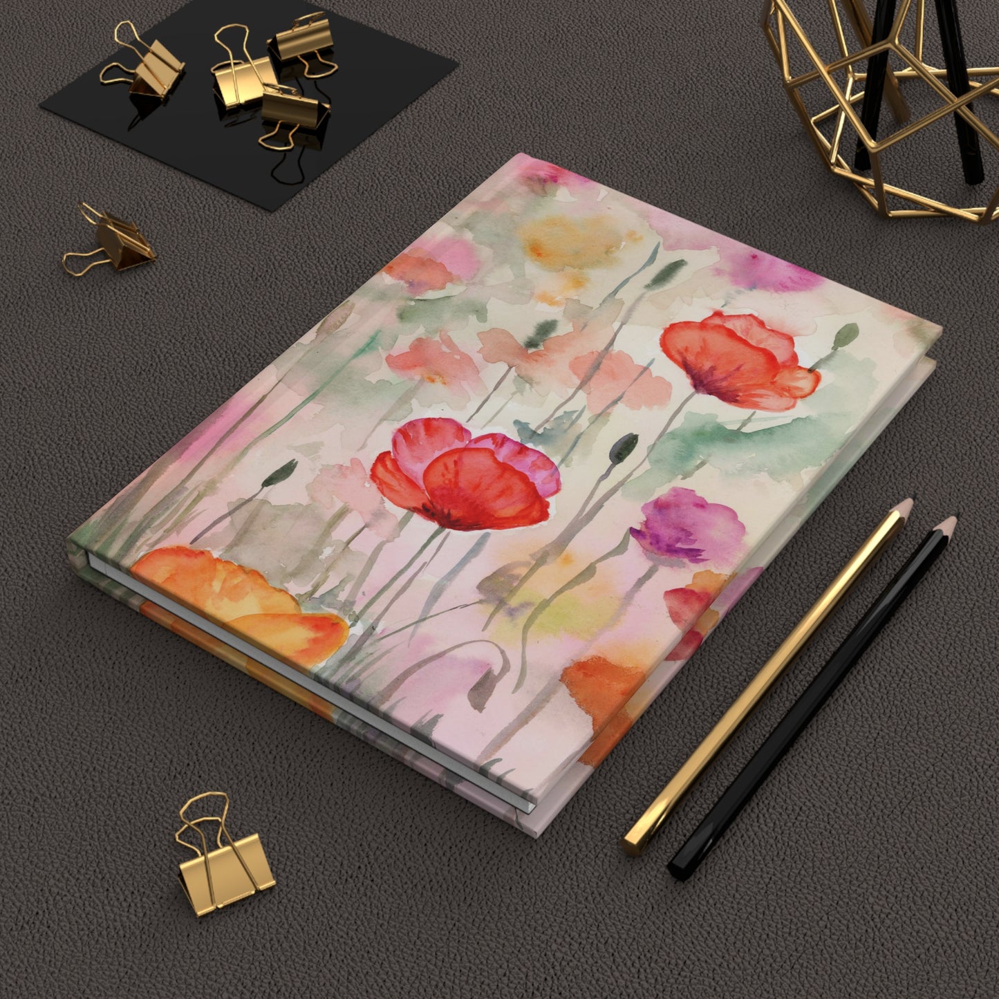 Wild Flower Hardcover Notebook