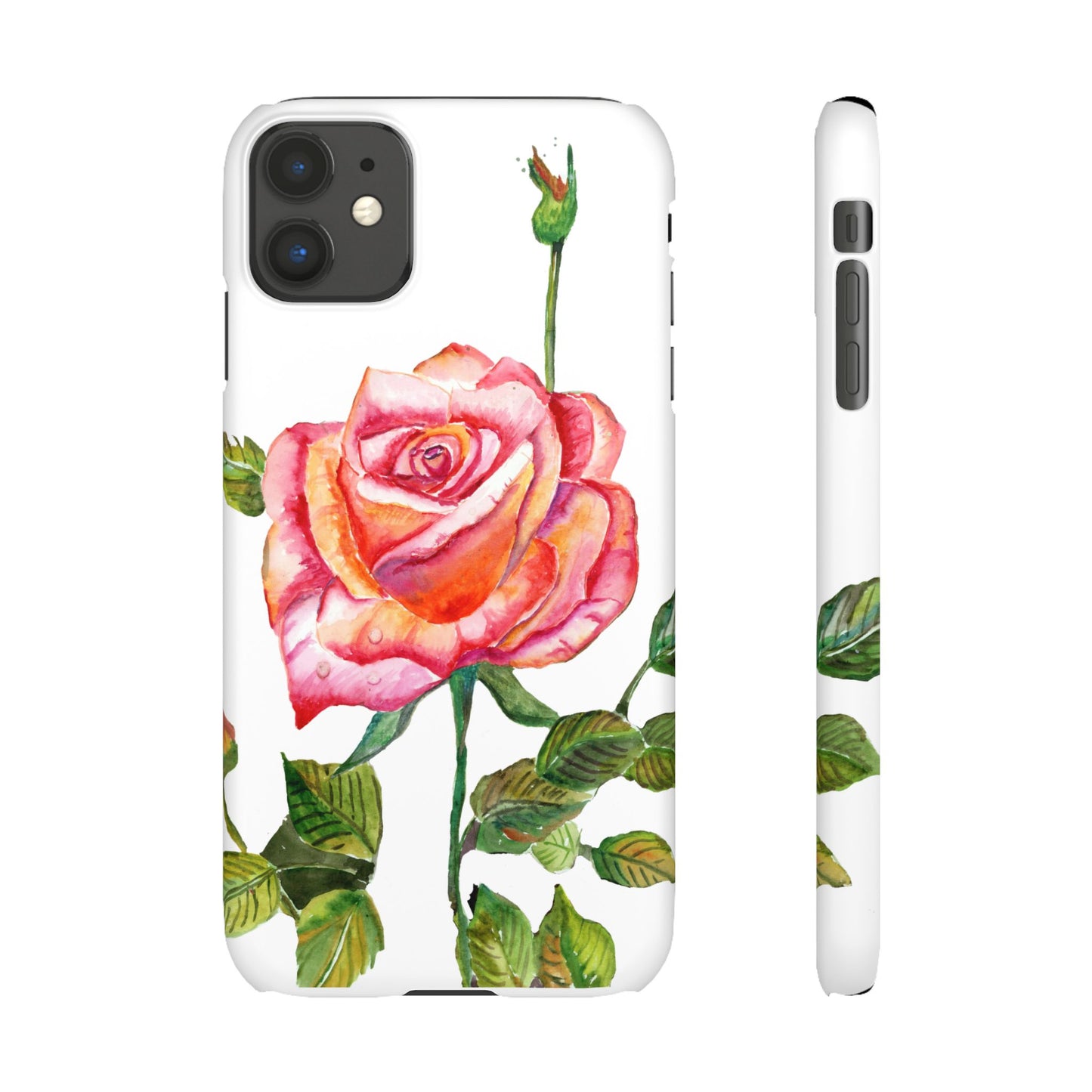 Fragrant Garden Rose iPhone & Samsung Snap Cases