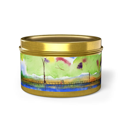 Tidal Walk Soy Wax Art Candles, USA Made