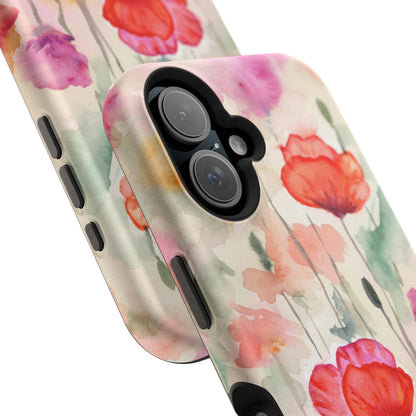 Winter Flowers MagSafe® Impact Cases (iPhone 16 and others)