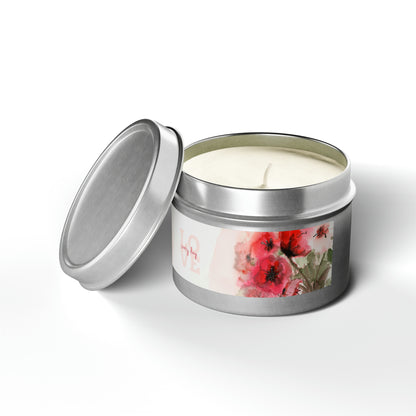 Poppy Love Everyday Tin Candles