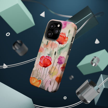 Winter Flowers MagSafe® Impact Cases (iPhone 16 and others)