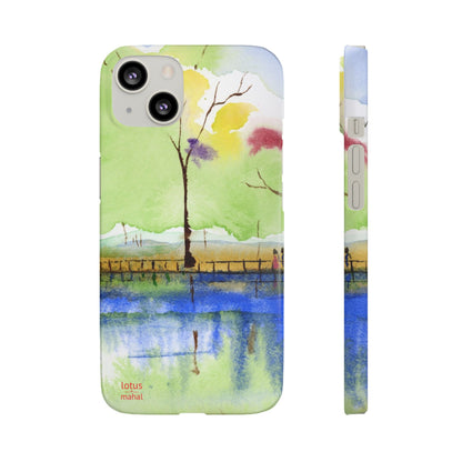 Tidal Flowers iPhone & Samsung Snap Cases