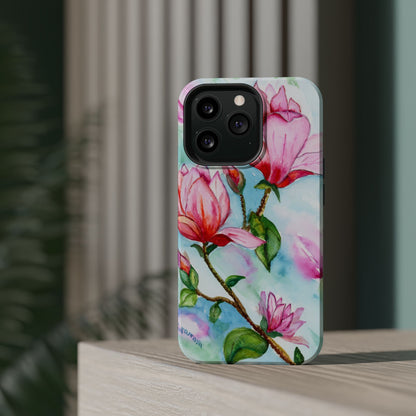 MagSafe® Allura Magnolia Impact Cases (iPhone 17 and others)