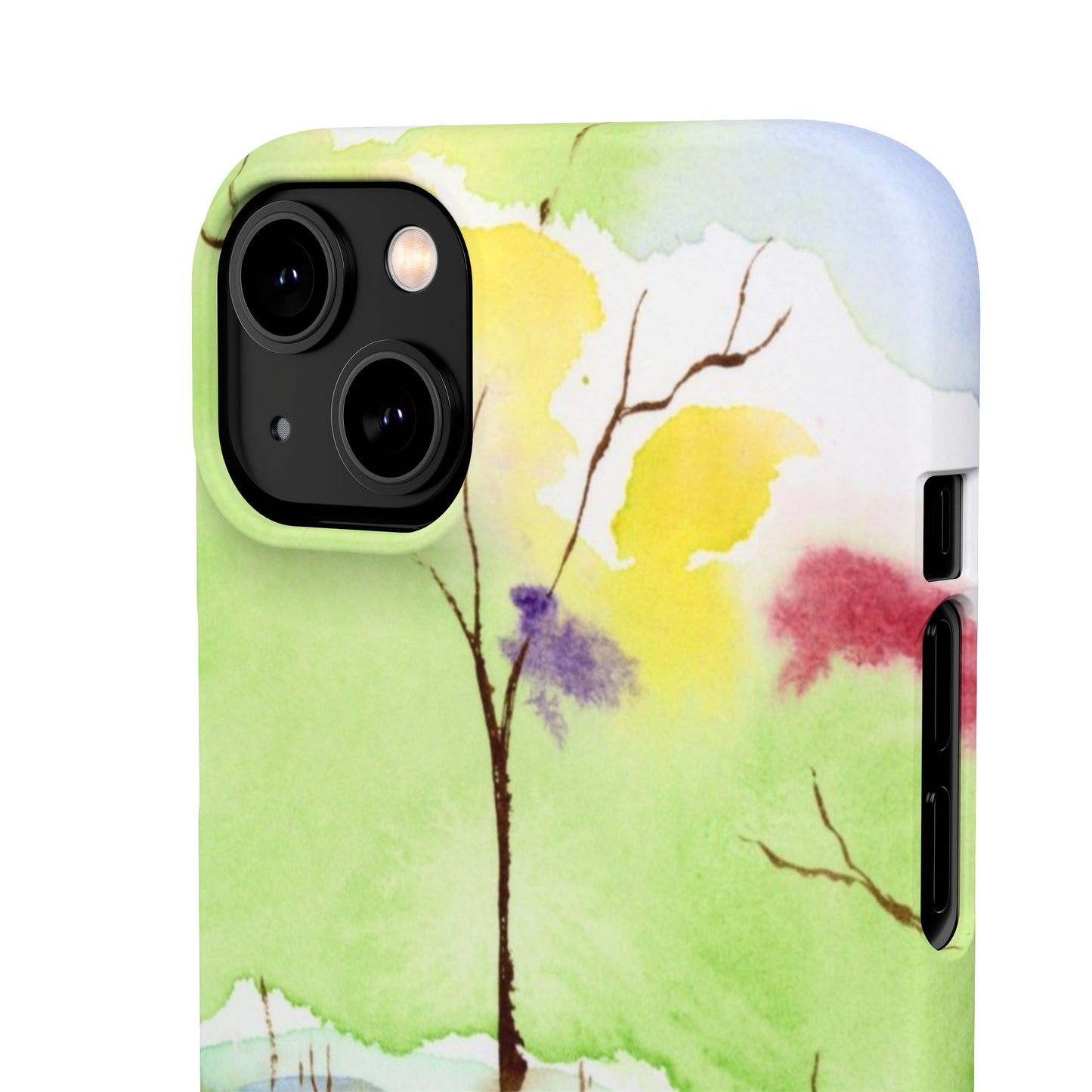 Tidal Flowers iPhone & Samsung Snap Cases