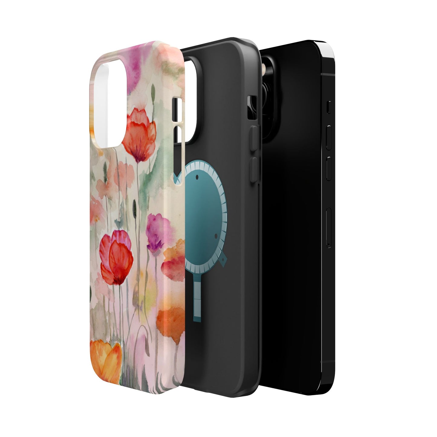 Winter Flowers MagSafe® Impact Cases (iPhone 16 and others)