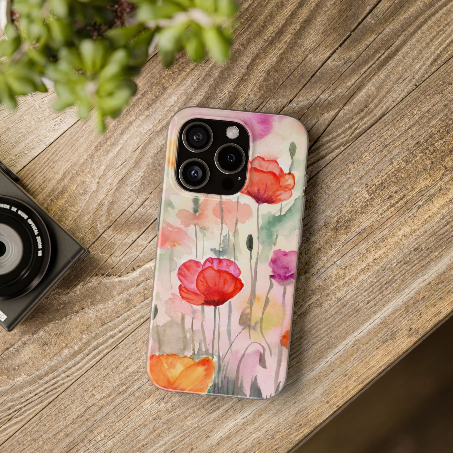 Wild Flower Flexi iPhone 17 & Samsung Cases