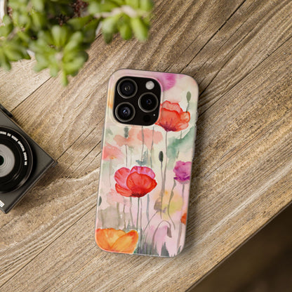 Wild Flower Flexi iPhone 17 & Samsung Cases