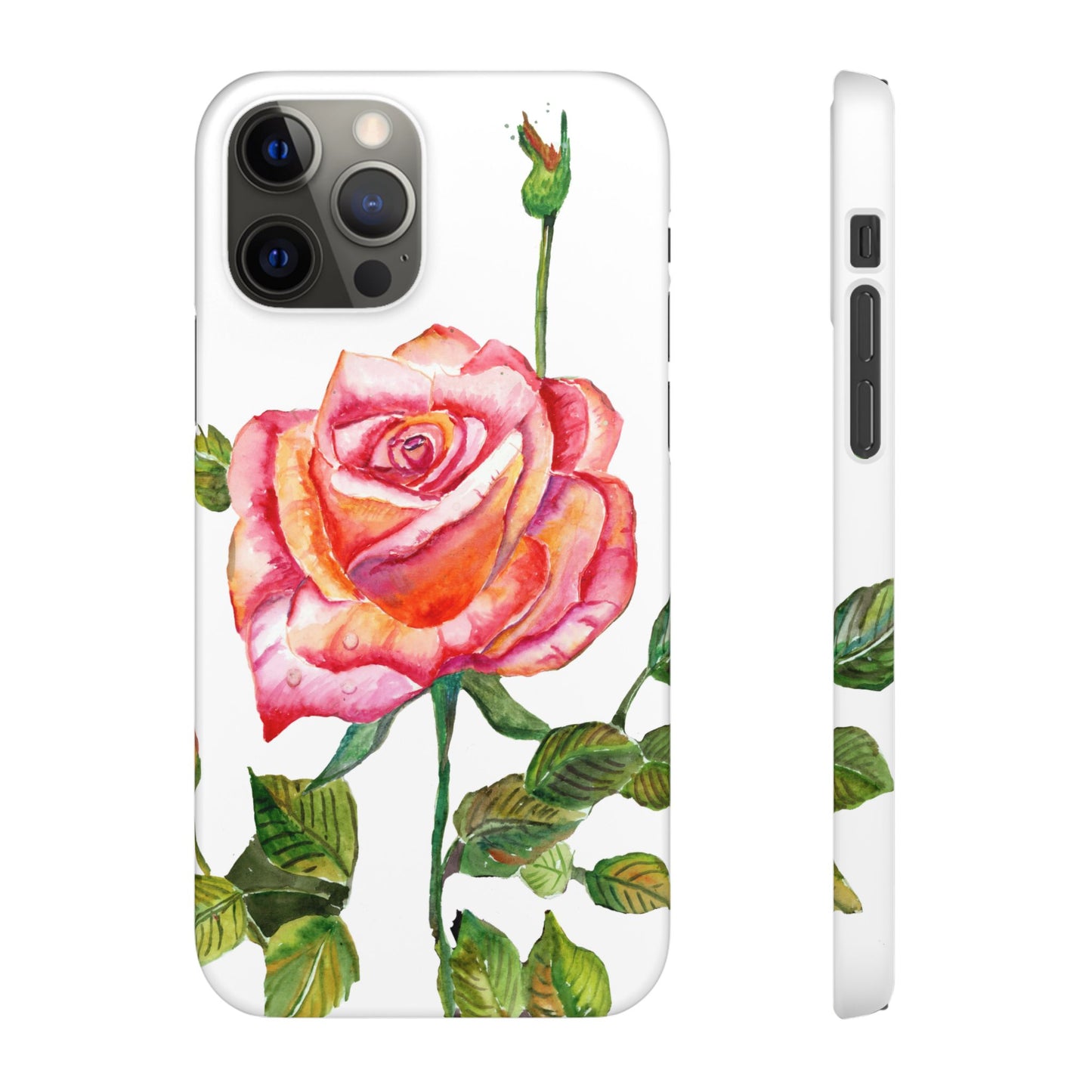 Fragrant Garden Rose iPhone & Samsung Snap Cases