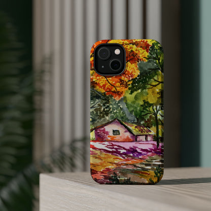 Rustic Autumn Reverie MagSafe® Impact Cases (iPhone 17 and others)