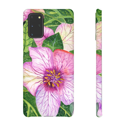 Magic Flowers iPhone & Samsung Snap Cases