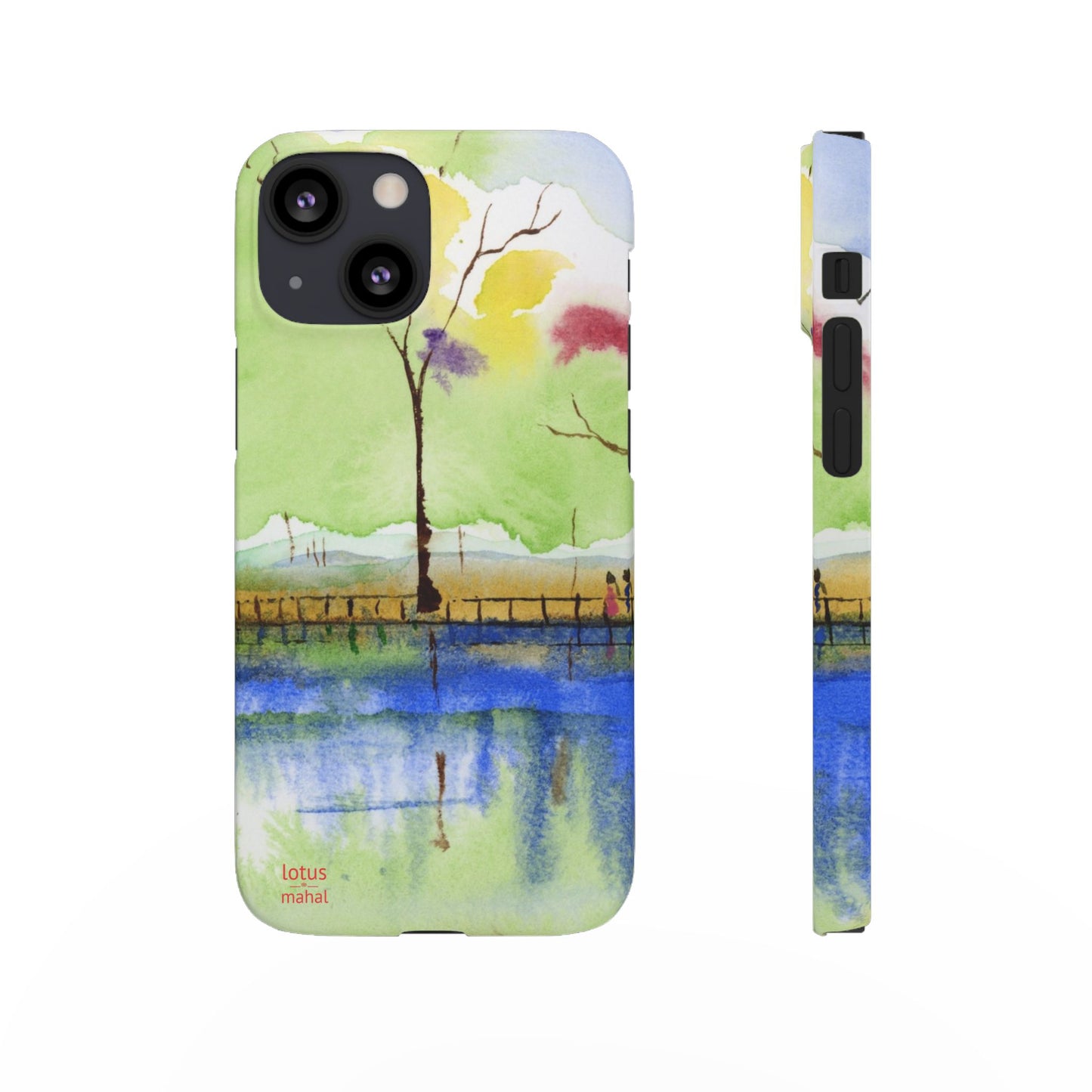 Tidal Flowers iPhone & Samsung Snap Cases