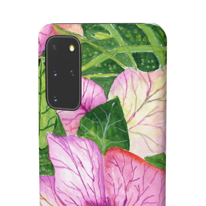 Magic Flowers iPhone & Samsung Snap Cases