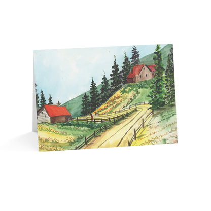 American Rustic All Occasions Greeting Cards