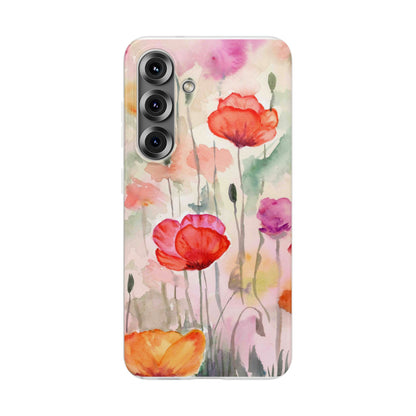 Wild Flower Flexi iPhone 17 & Samsung Cases