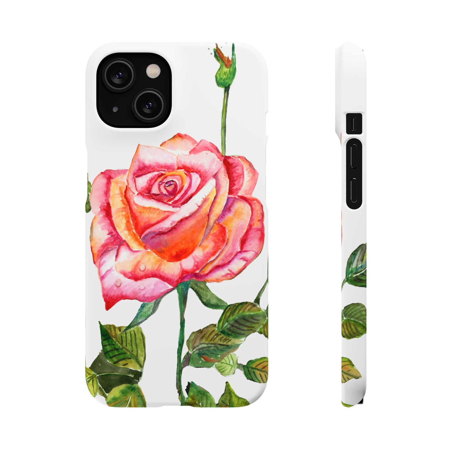 Fragrant Garden Rose iPhone & Samsung Snap Cases