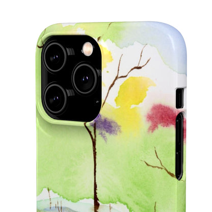 Tidal Flowers iPhone & Samsung Snap Cases