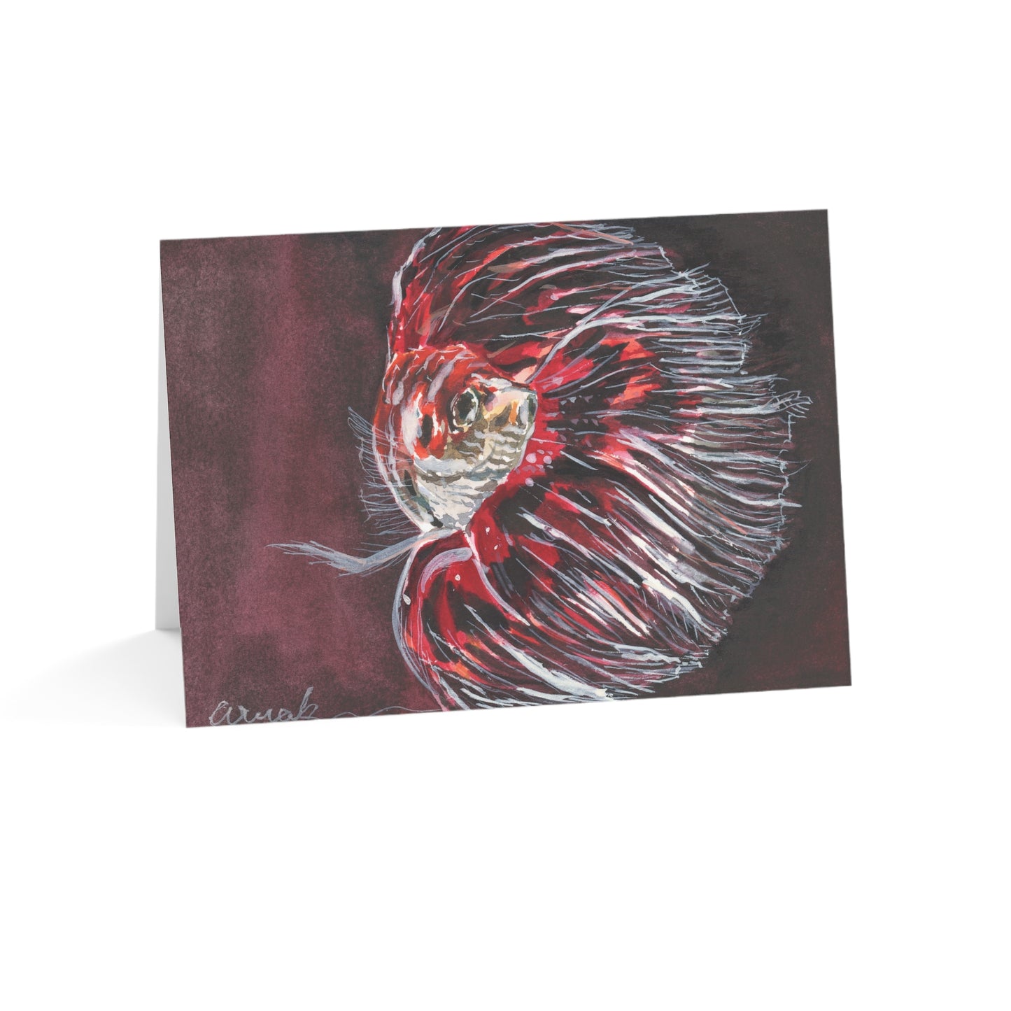 Beta Fish All Occasions Greeting Cards