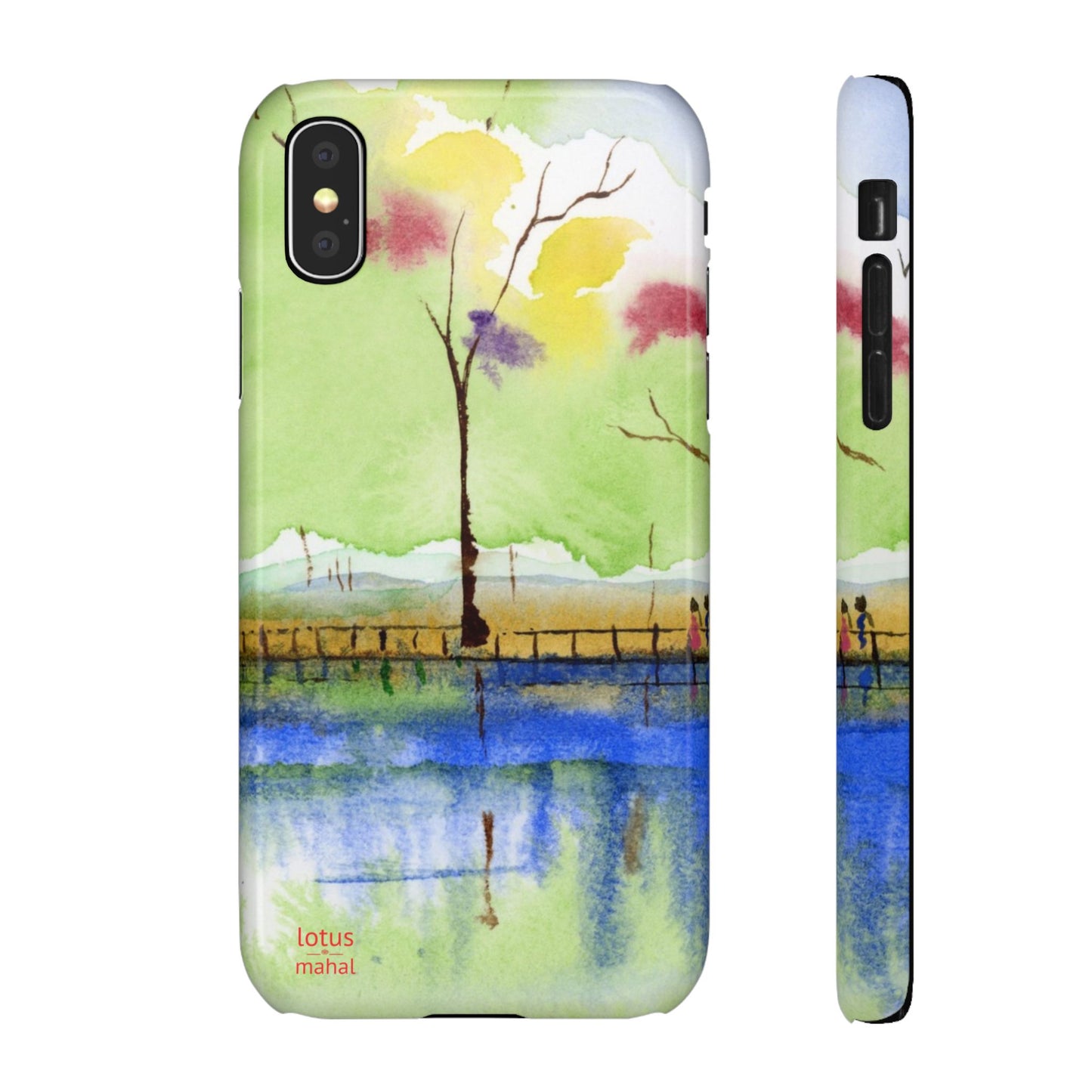 Tidal Flowers iPhone & Samsung Snap Cases