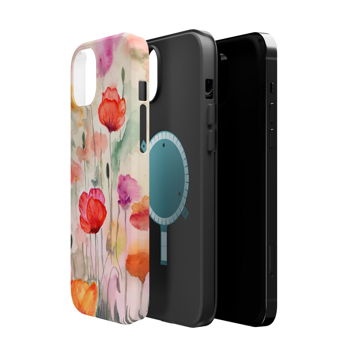 Winter Flowers MagSafe® Impact Cases (iPhone 16 and others)