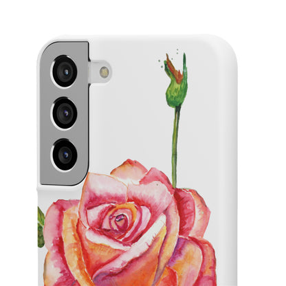 Fragrant Garden Rose iPhone & Samsung Snap Cases