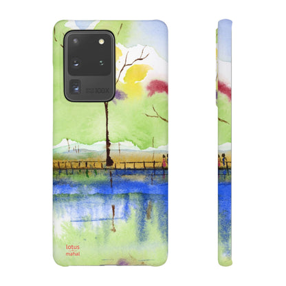 Tidal Flowers iPhone & Samsung Snap Cases