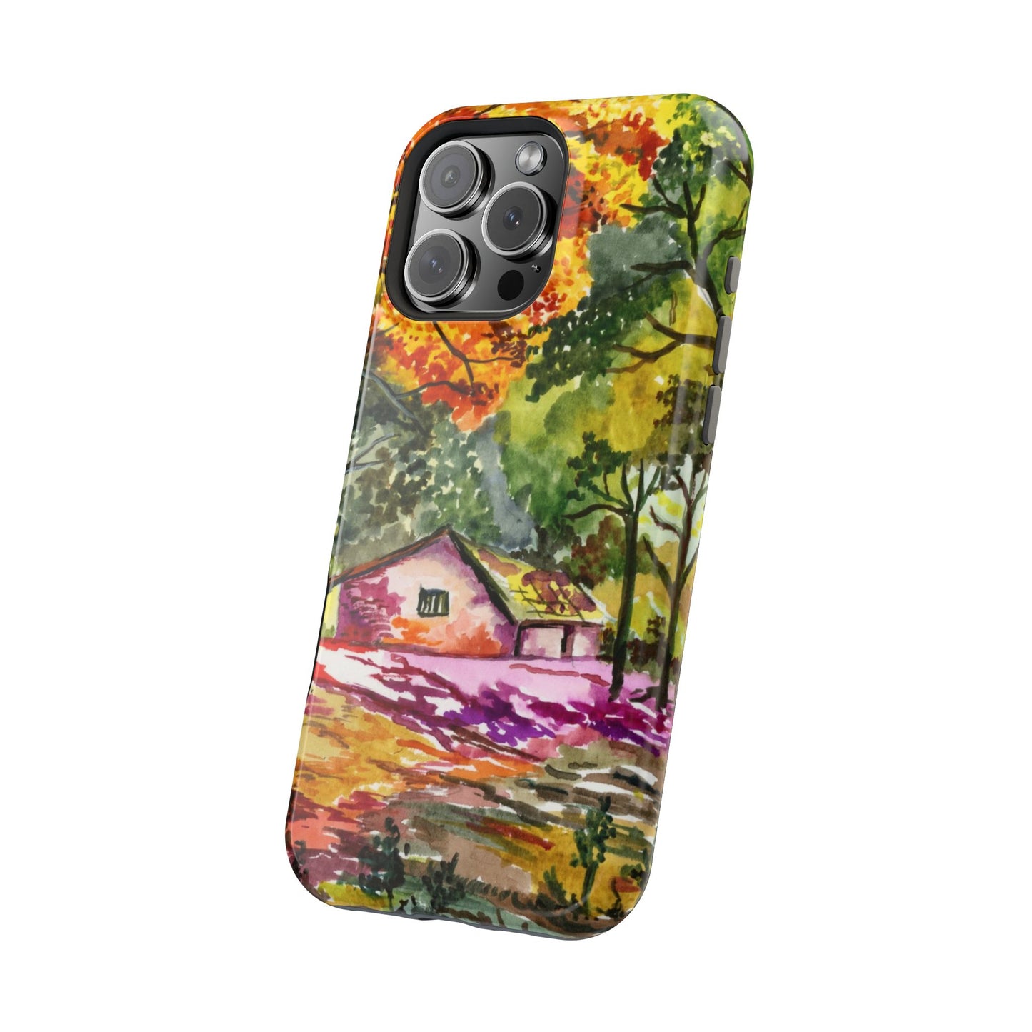 Rustic Autumn Reverie MagSafe® Impact Cases (iPhone 17 and others)