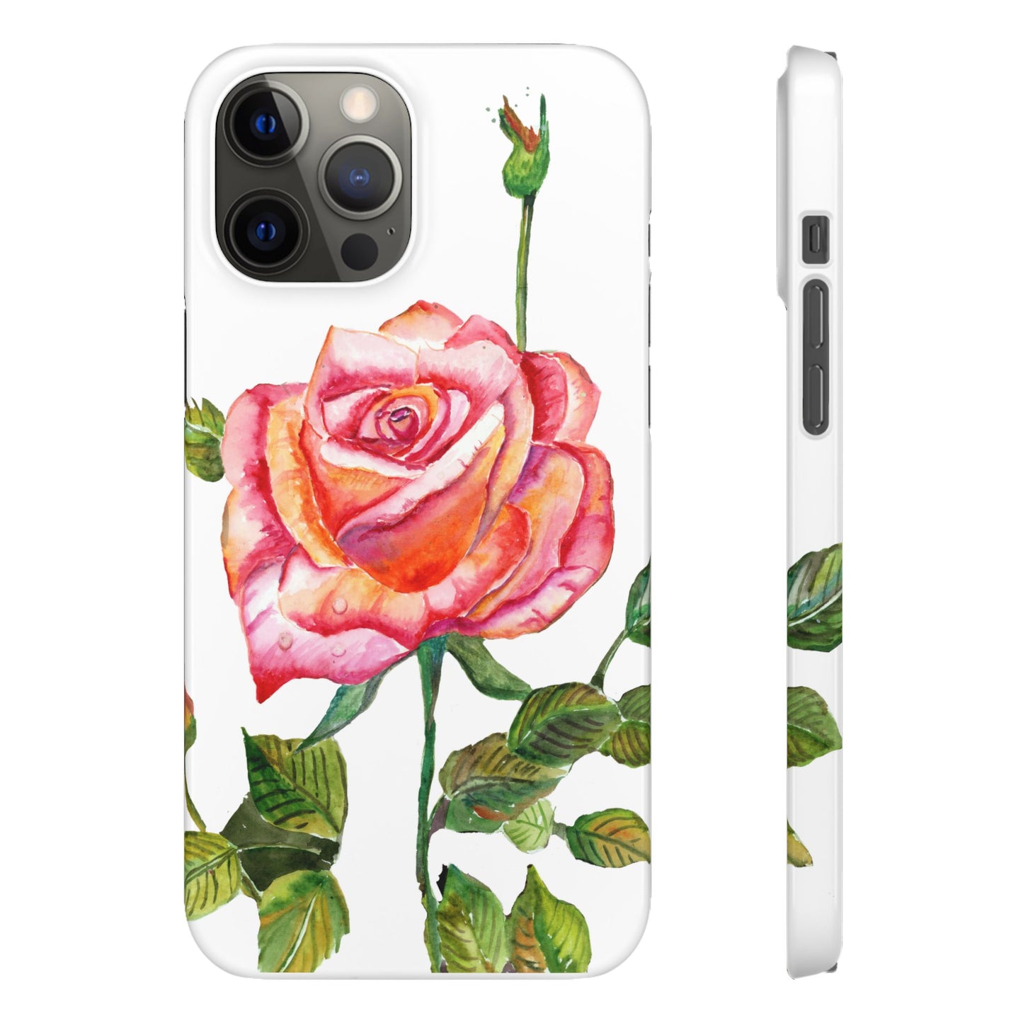 Fragrant Garden Rose iPhone & Samsung Snap Cases