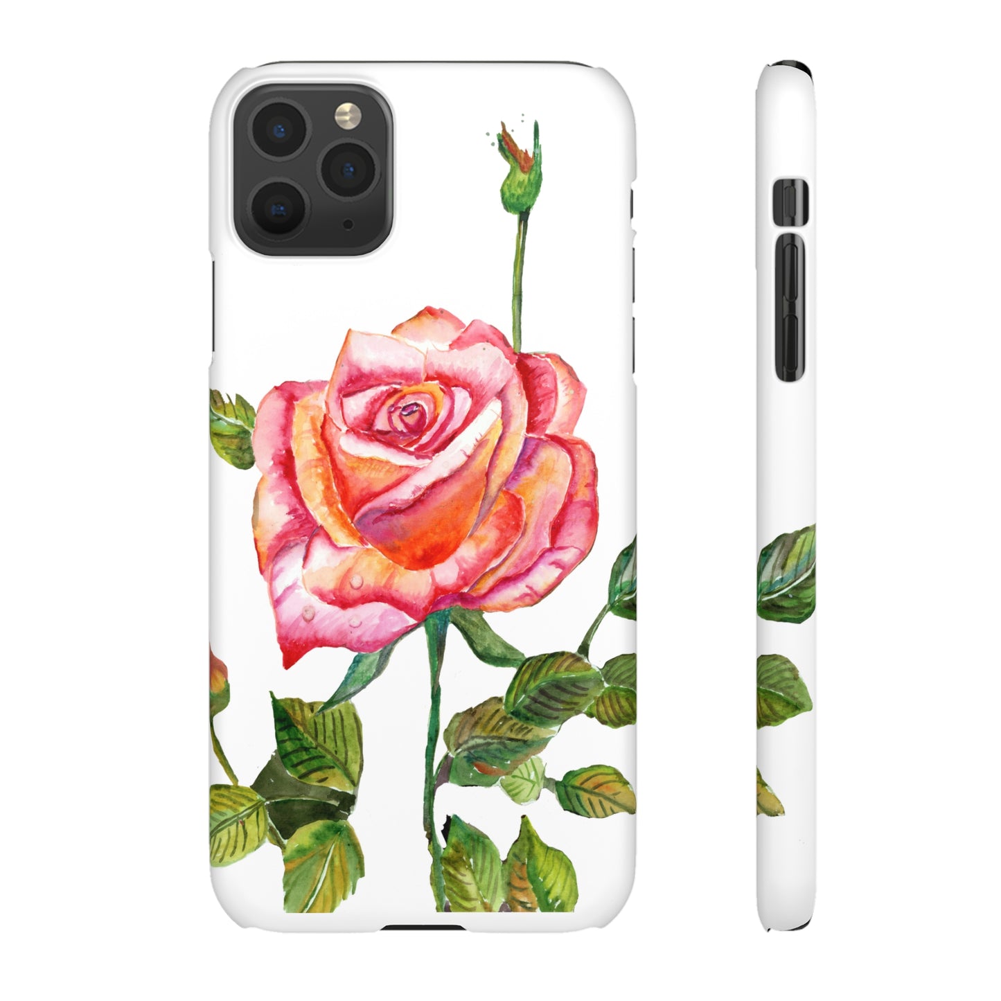 Fragrant Garden Rose iPhone & Samsung Snap Cases